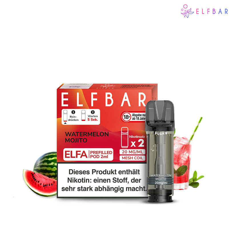 Elfbar Elfa Pod - Watermelon Mojito