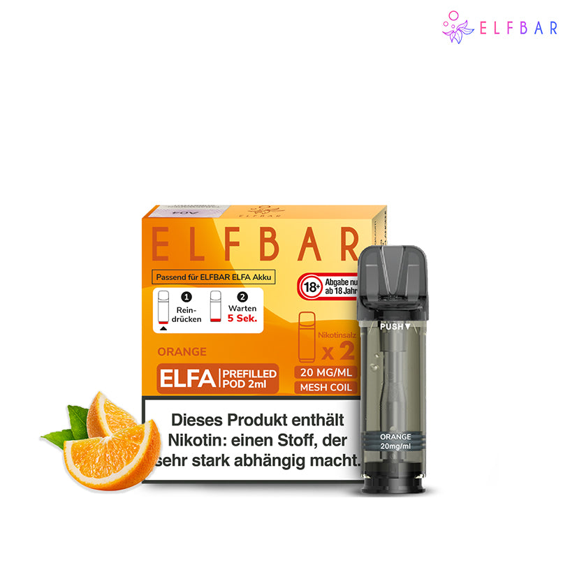 Elfbar Elfa Pod - Orange