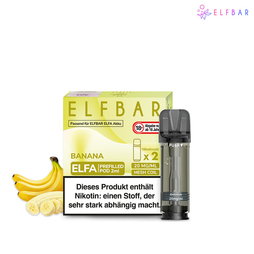 Elfbar Elfa Pod - Banane