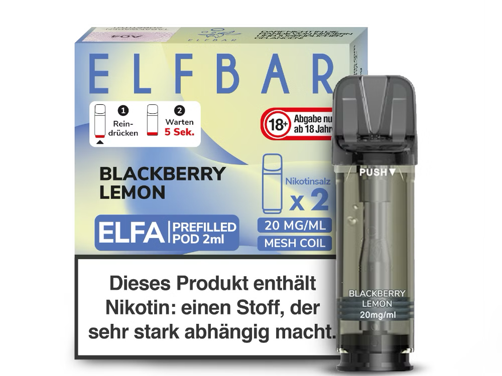 Elfbar Elfa Pod - Blackberry Lemon