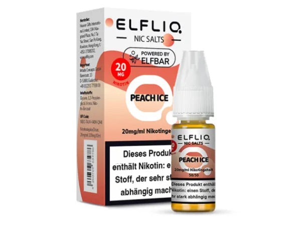 Elfbar Elfliq 20mg - Peach Ice