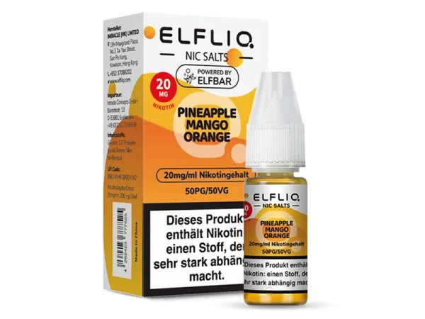 Elfbar Elfliq 20mg - Pineapple Mango Orange