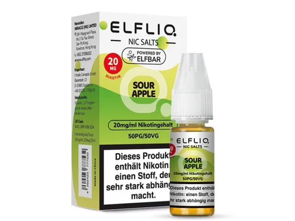 Elfbar Elfliq 20mg - Sour Apple