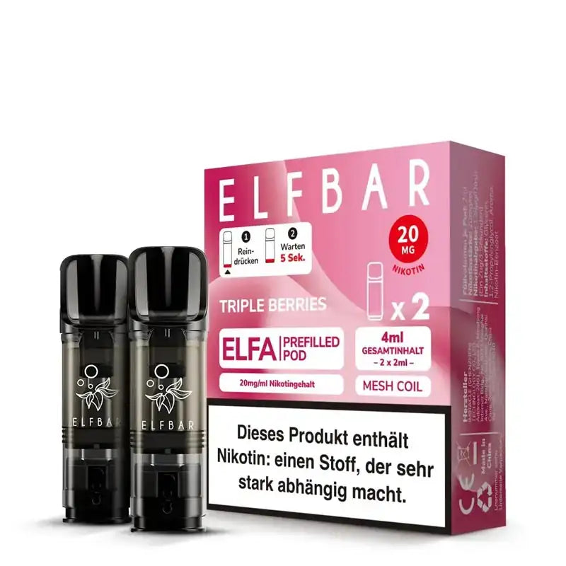 Elfbar Elfa Pod - Triple Berries