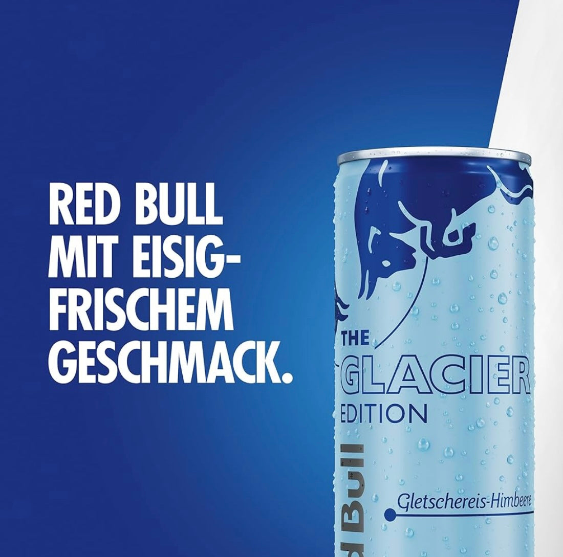 RED BULL GLACIER EDITION - GLETSCHEREIS HIMBEERE 🧊
