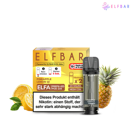 Elfbar Elfa Pod - Pineapple Lemon IQ