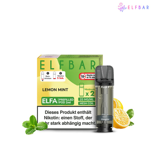 Elfbar Elfa Pod - Lemon Mint