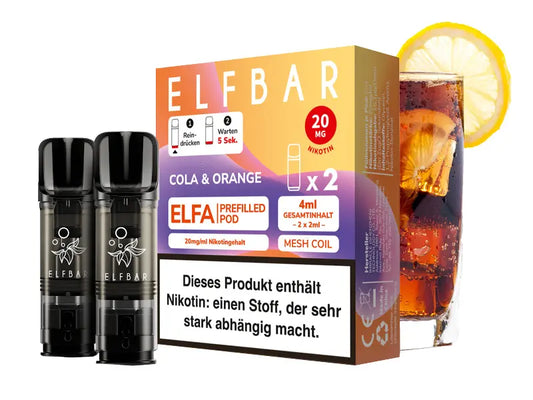 Elfbar Elfa Pod - Orange & Cola