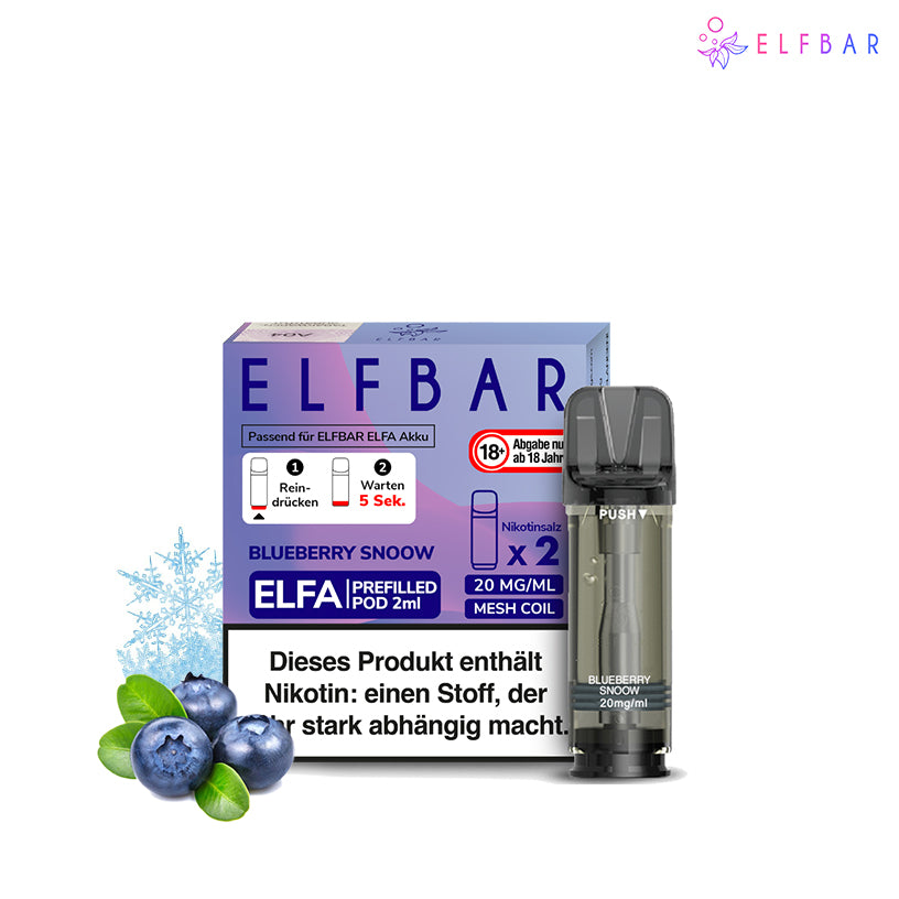 Elfbar Elfa Pod - Blueberry Snow