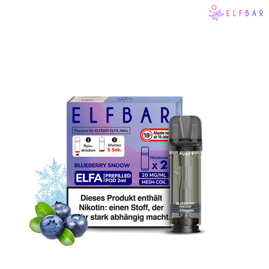 Elfbar Elfa Pod - Blueberry Snow