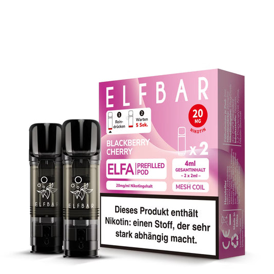 Elfbar Elfa Pod - Blackberry Cherry