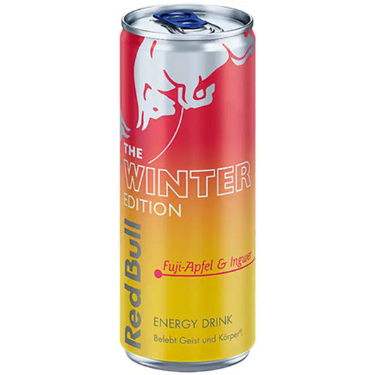 REDBULL WINTER EDITION 2025 | Fuji-Apfel & Ingwer