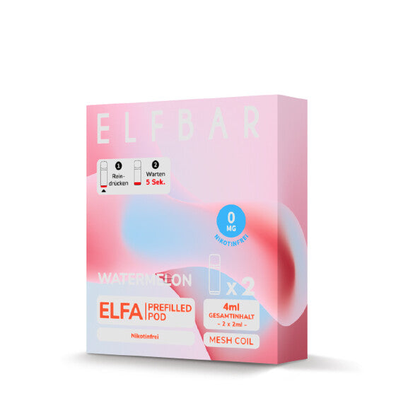 Elfbar Elfa Pod - Watermelon NIKOTINFREI
