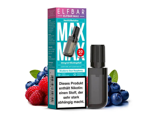 Elfbar Max 6000 - Blueberry Sour Raspberry