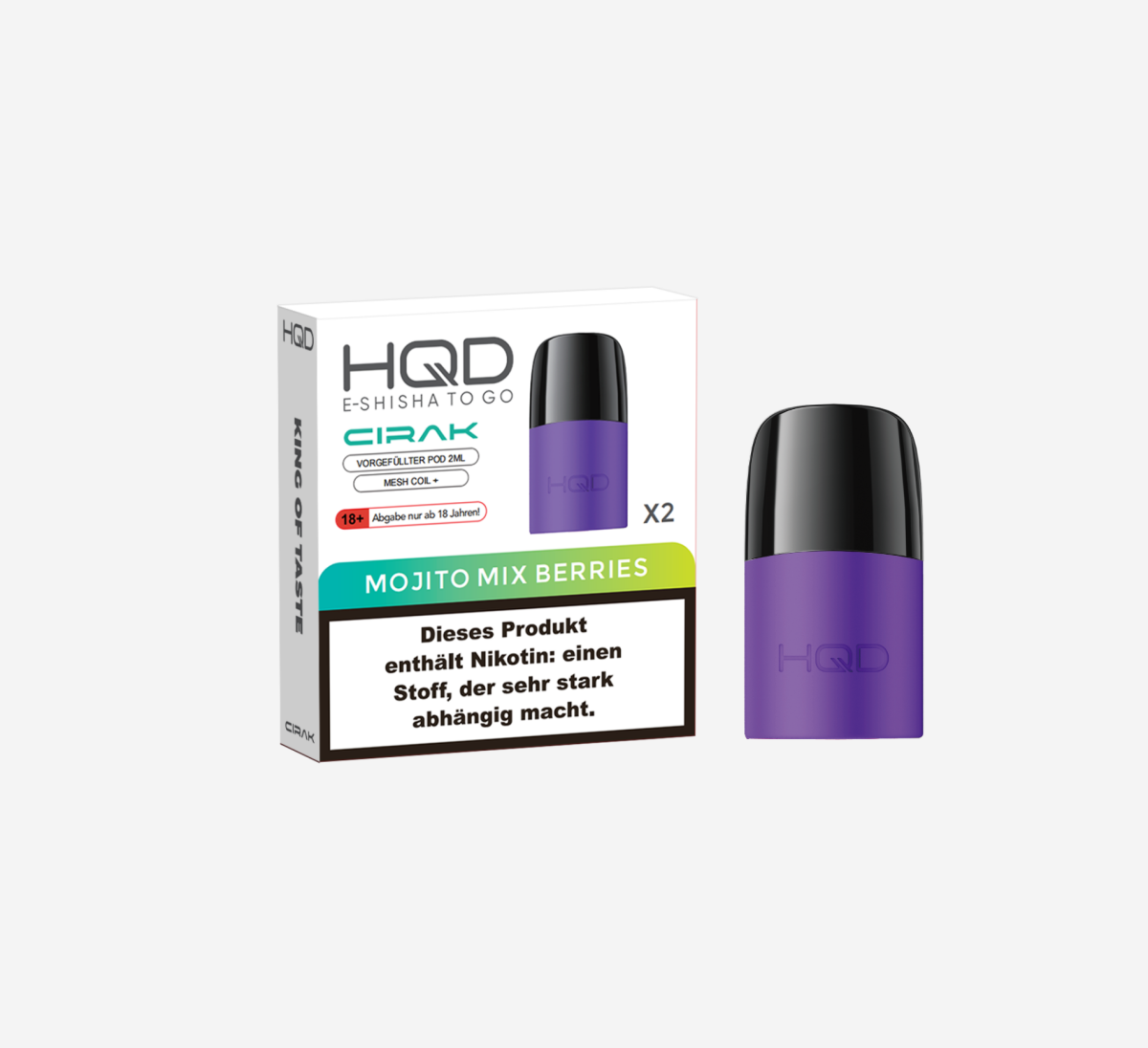 HQD Cirak - Mojito Mix Berries