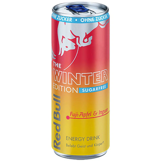 REDBULL WINTER EDITION SUGARFREE 2025 | Fuji-Apfel & Ingwer