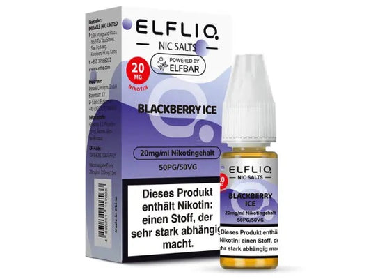 Elfbar Elfliq 20mg - Blackberry Ice