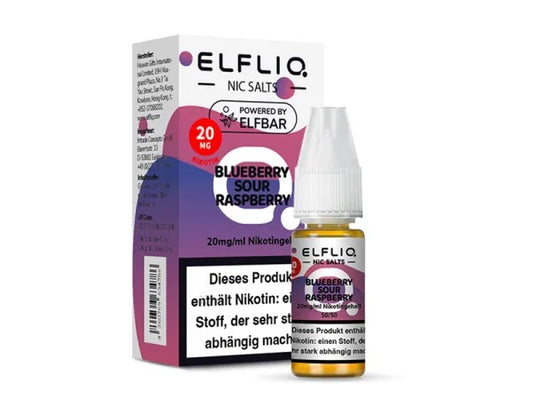 Elfbar Elfliq 20mg - Blueberry Sour Raspberry