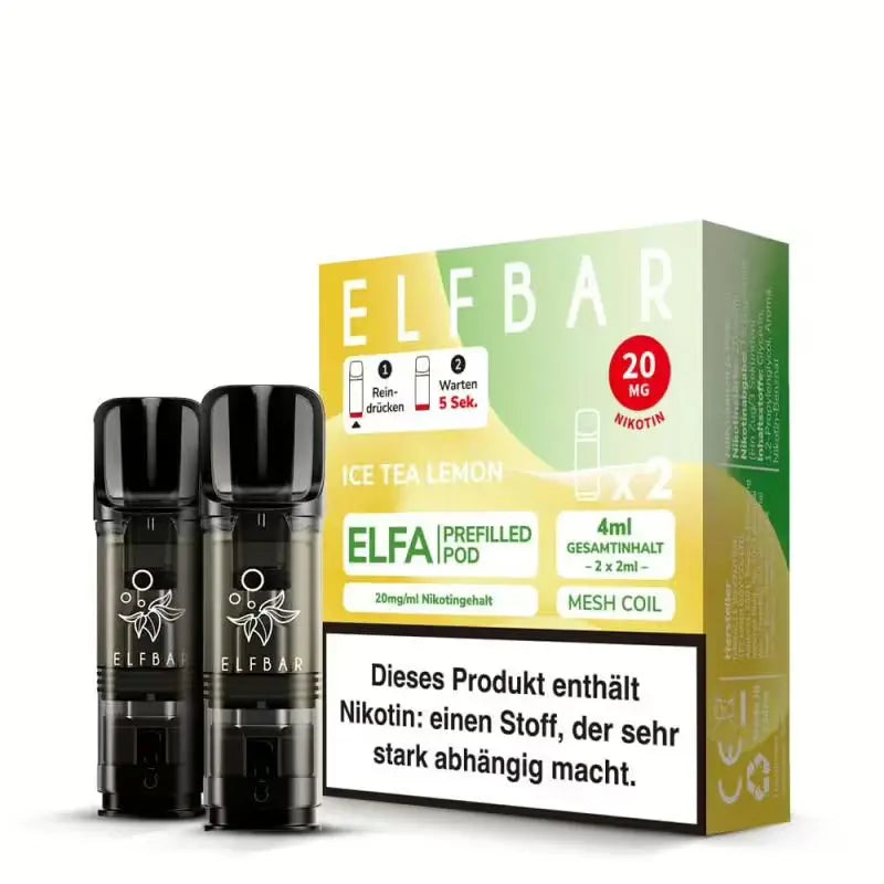 Elfbar Elfa Pod - Ice Tea Lemon